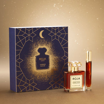 Amber Aoud Eid Coffret Gift Set Roja Parfums 50ml + 10ml 
